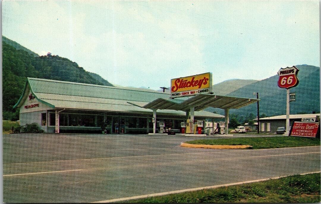 Vintage Maggie North Carolina Stuckey\'s Pecan Shoppe, Gas Station Postcard