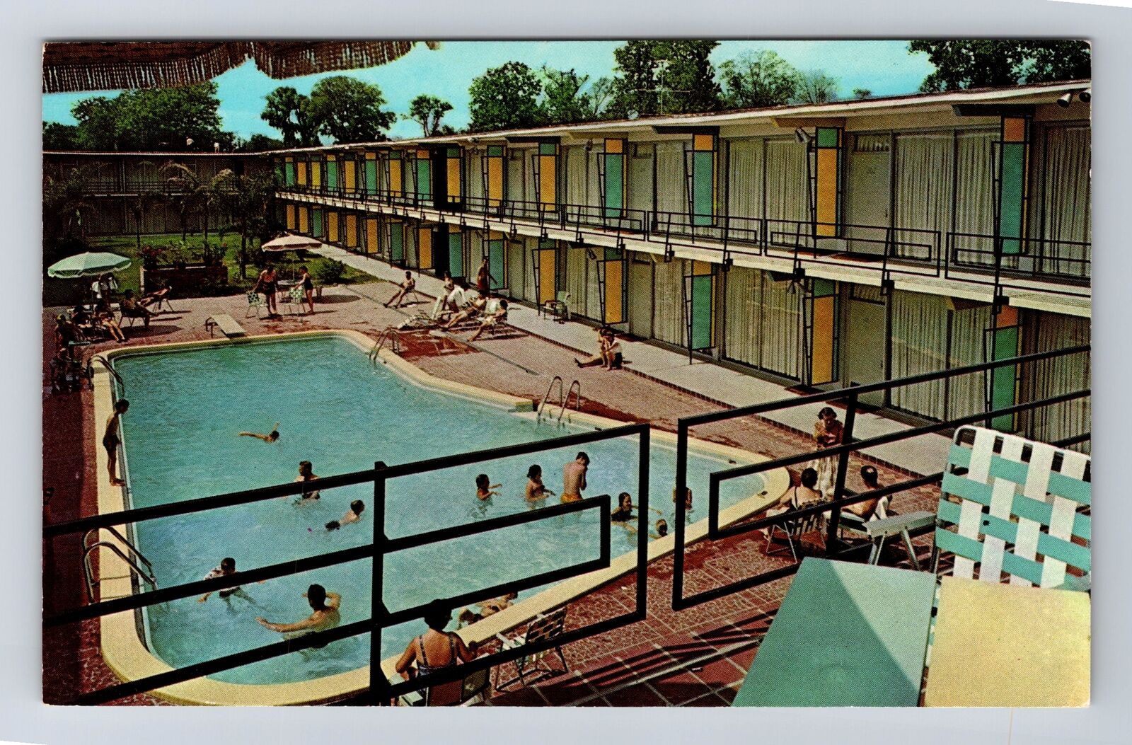New Orleans LA-Louisiana, Holiday Inn, Advertising, Souvenir Vintage Postcard