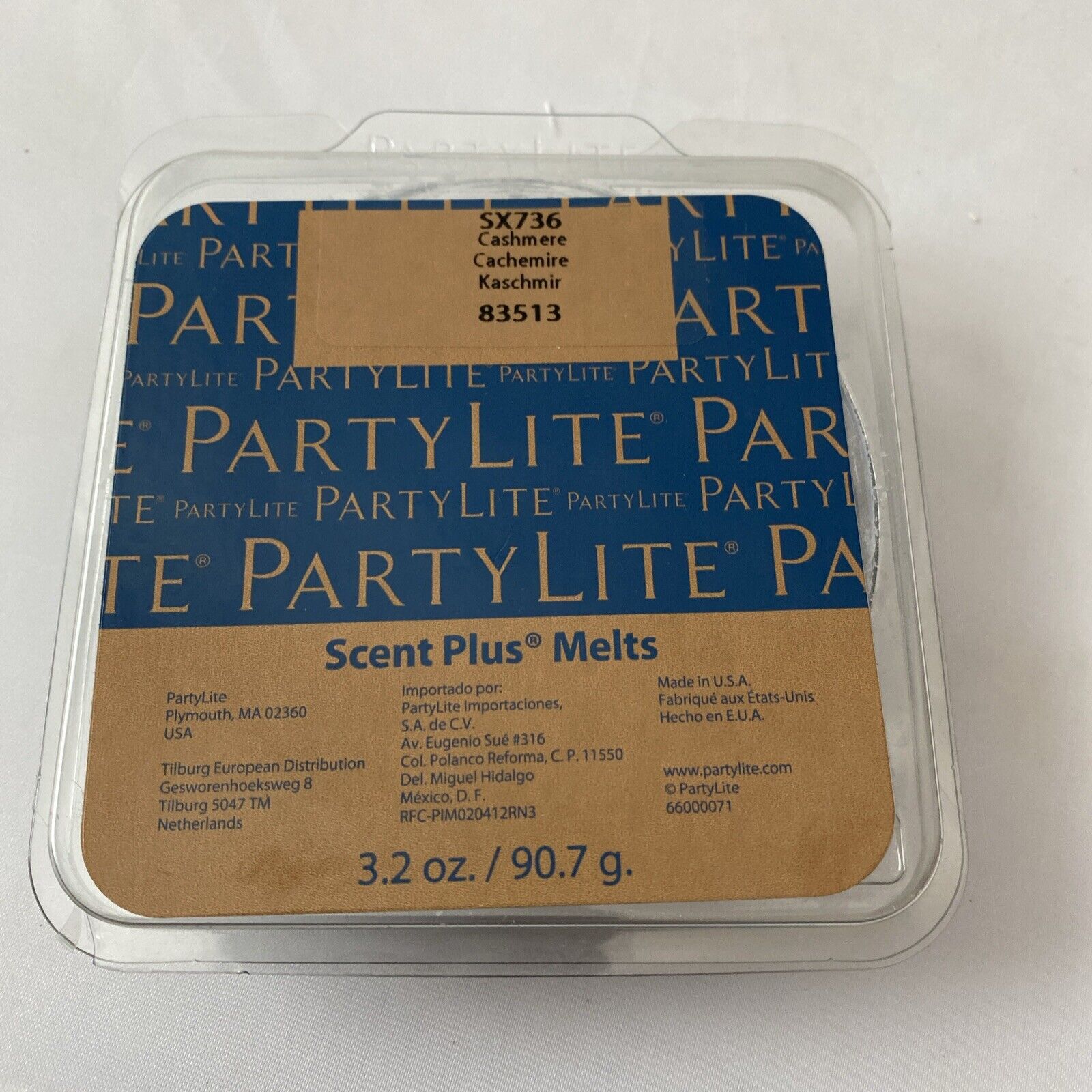 Partylite Island Cashmere Scent Plus Melts 9 pc -- RETIRED