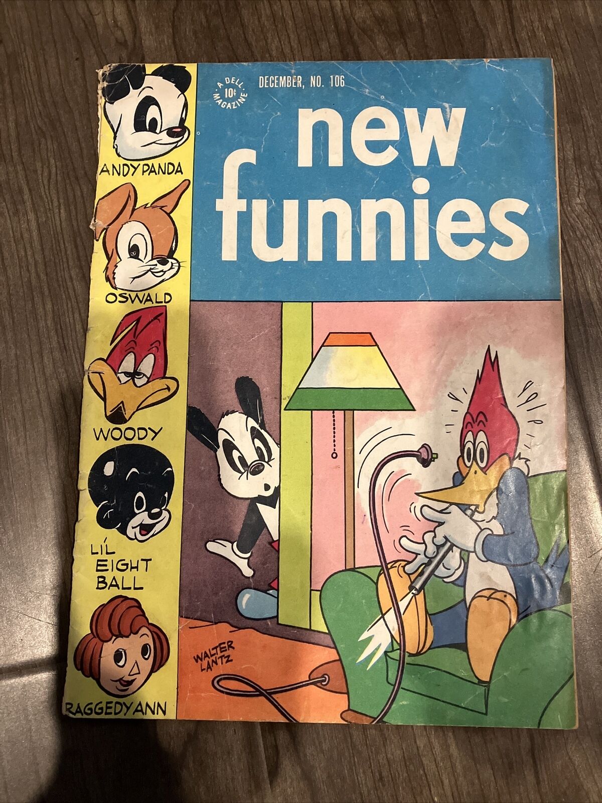 New Funnies #106 Golden Age Dell 1945