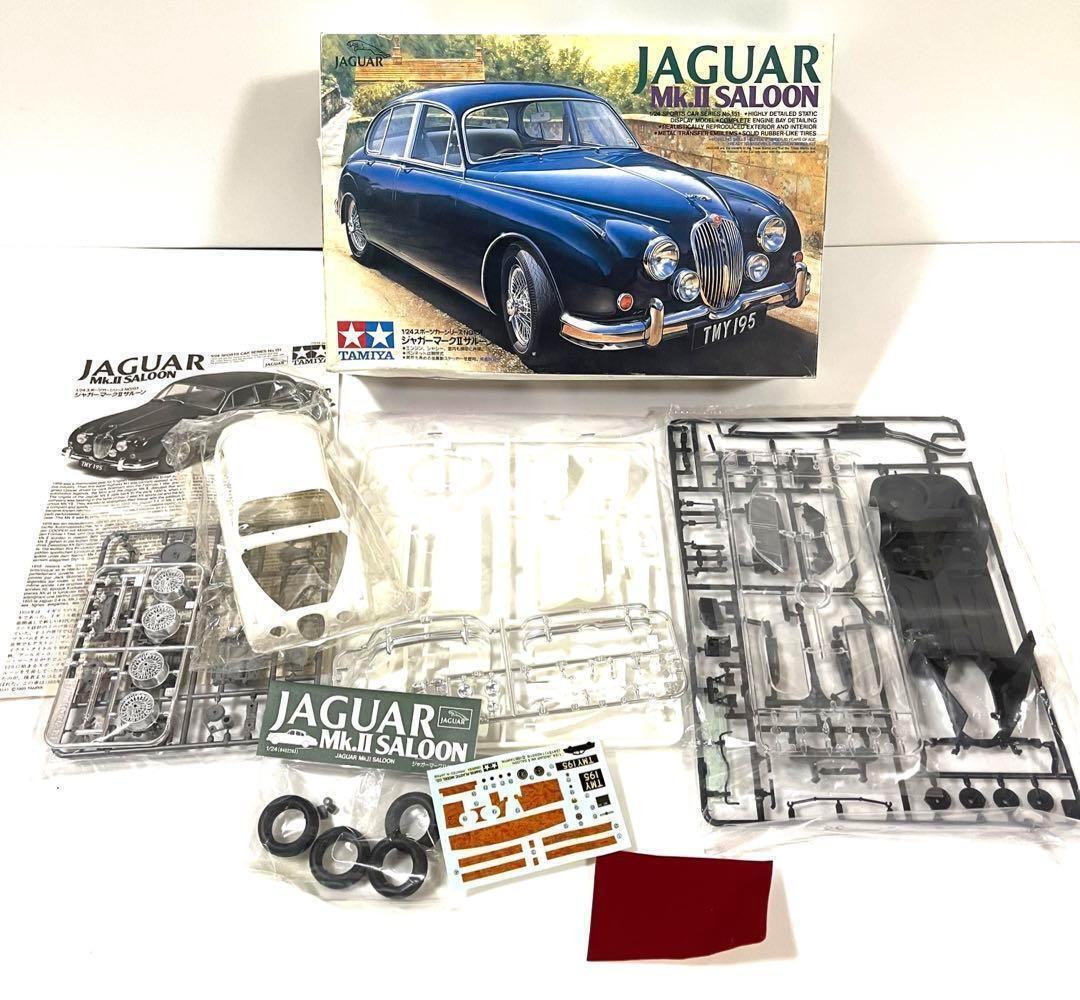 Tamiya 1/24 Sports Car Series No.151 Jaguar Mark Ii Saloon Mini Collection Toy D