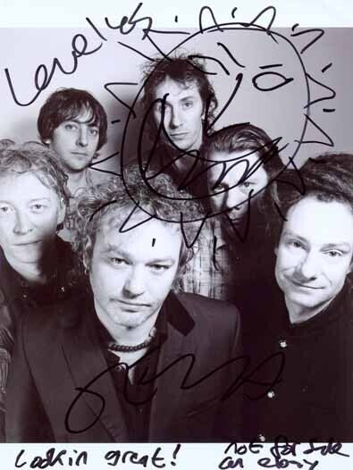 The Levellers - Singers - Signed Photo - COA (28984)