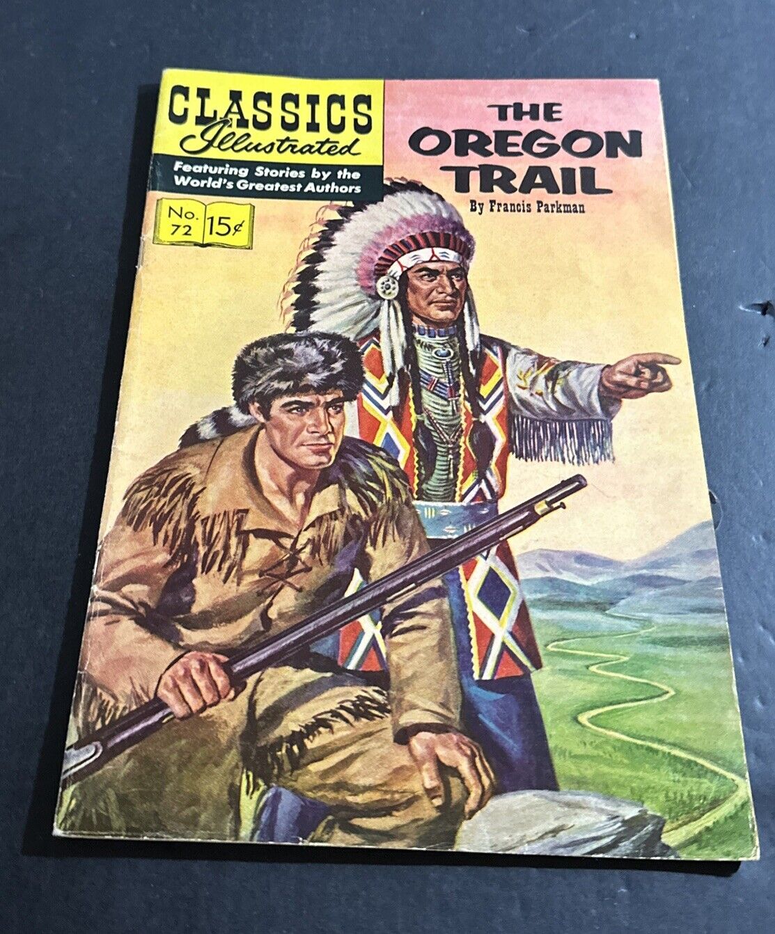 1950 Classics Illustrated The Oregon Trail By Francis Parkman Issue #72  4.5 Xx3