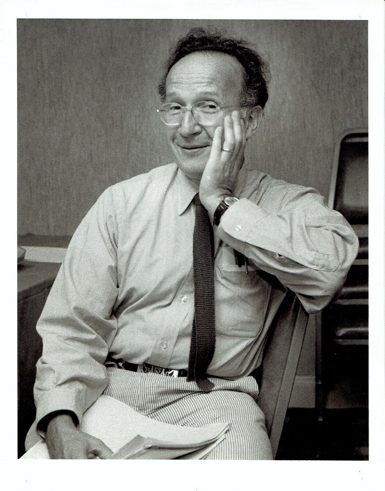 1982 Press Photo Chemist Roald Hoffmann, 1981 Nobel Prize Winner in Chemistry