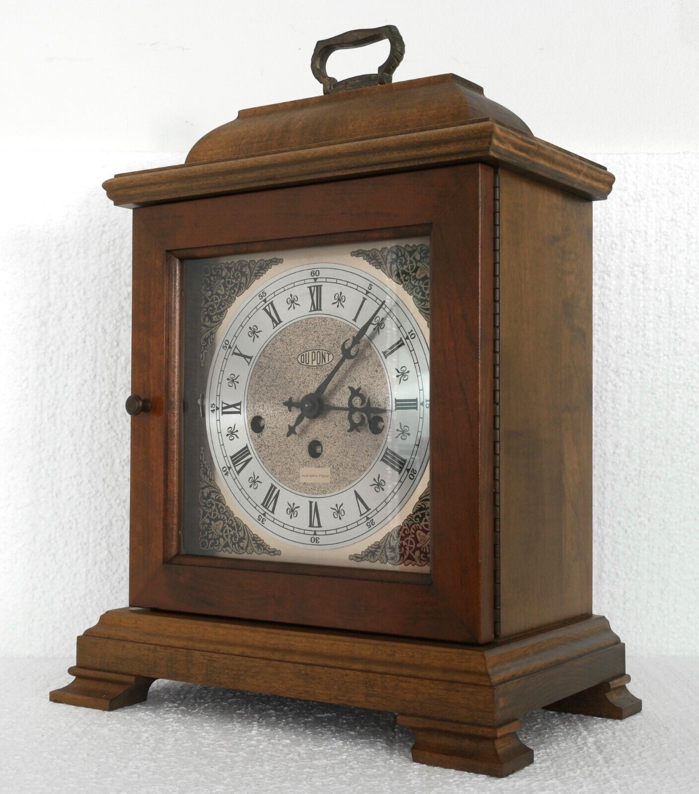 Hamilton Wheatland Westminster Chime Mantle Clock 340-020 W Germany ( Dupont )