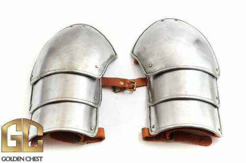 WITCHER Costume. Bear Armor Shoulder Plates. Geralt Cosplay Costume  Sa019