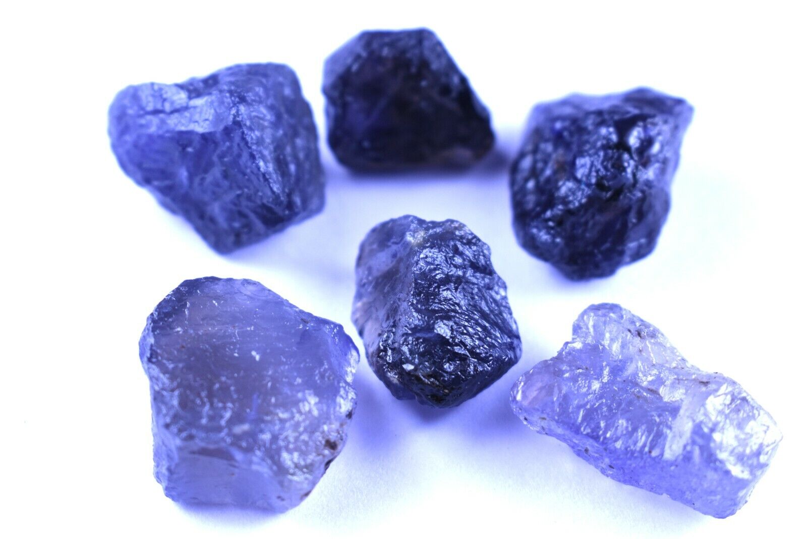 100% Natural Blue Iolite 189 Carat Rock Loose Gemstone Rough Crystal Healing 