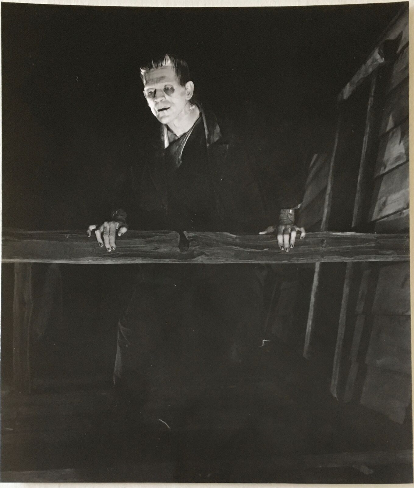 Frankenstein Boris Karloff Original 1931 Universal Studio 1st Press Photo Horror