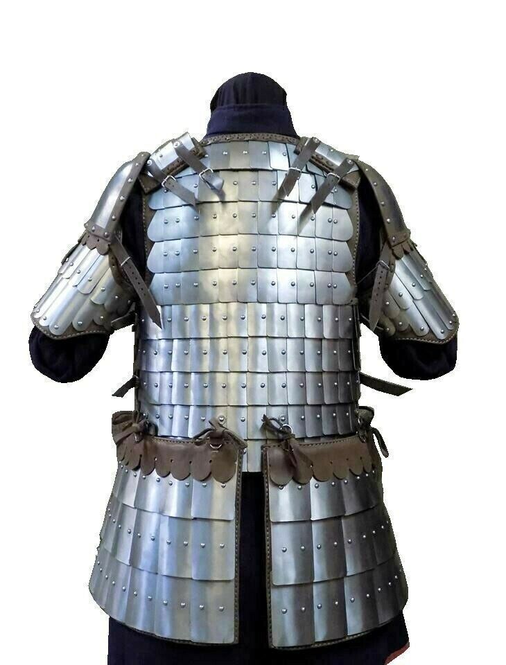 Halloween Medieval Knight Breastplate Scale Armor Steel Carmella Byzantine Armor