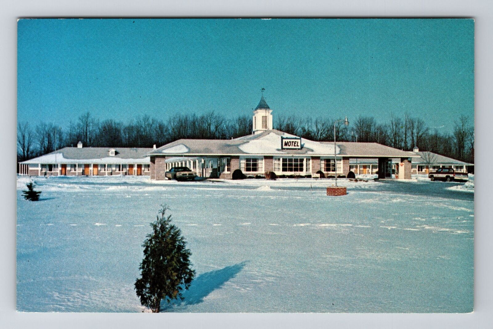 Auburn IN-Indiana, Star Lite Motel Antique Vintage Souvenir Postcard