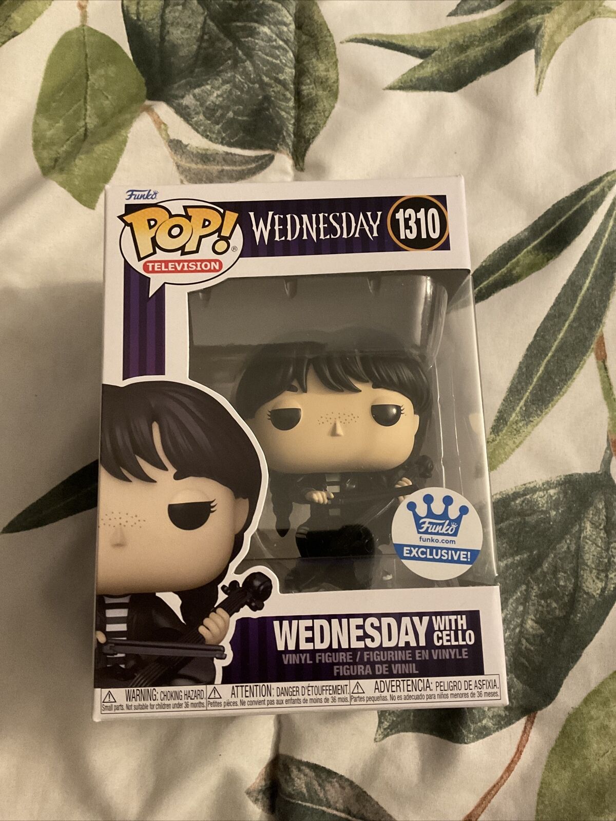 Funko Pop Vinyl: The Addams Family - Wednesday With Cello #1310
