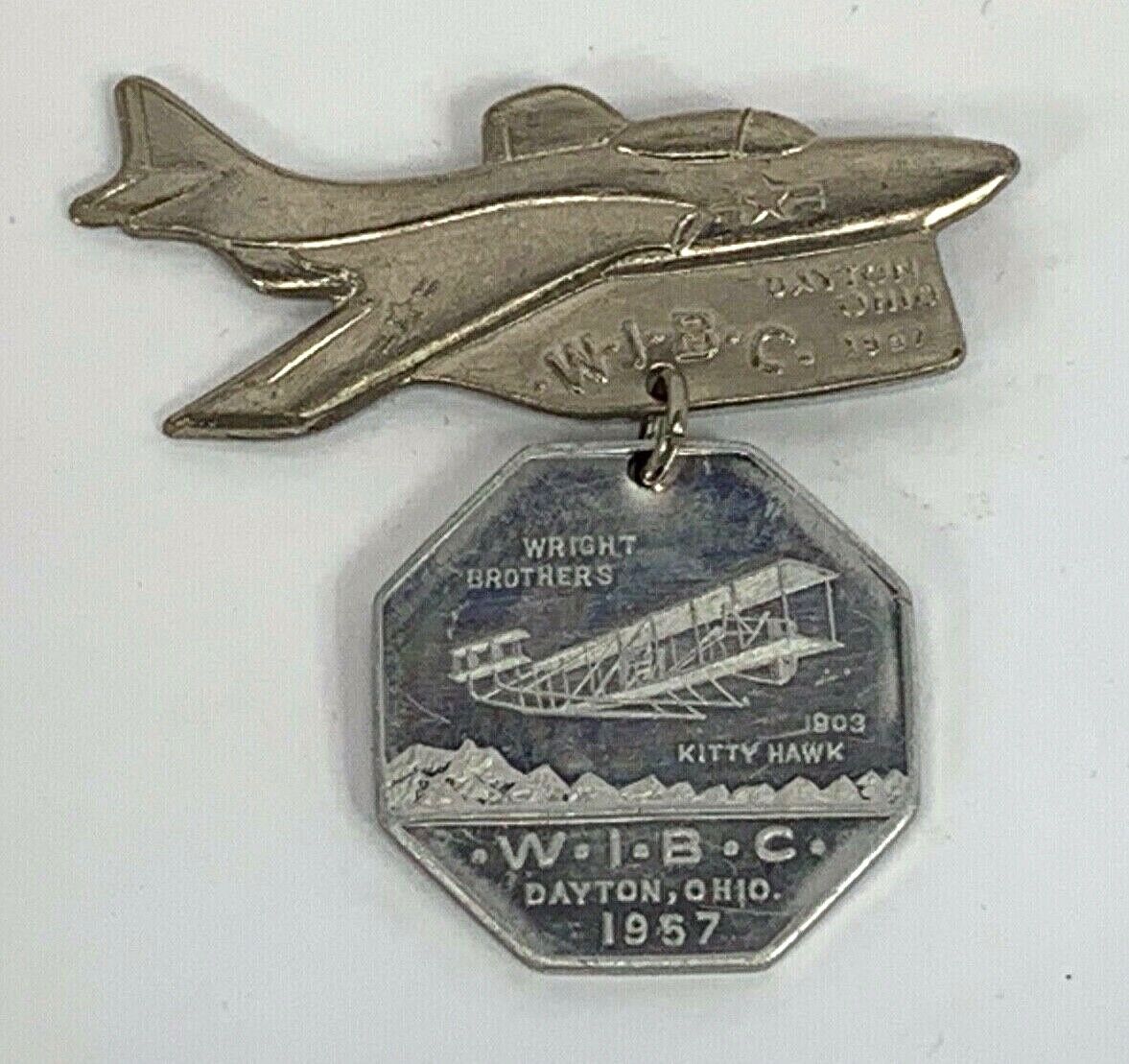 1957 W.I.B.C. Tournament Medallion Dayton Ohio Medal