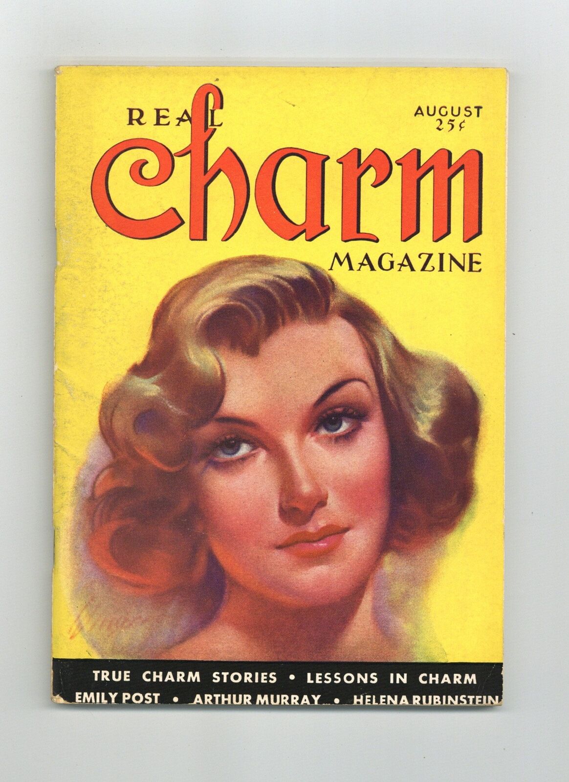 Real Charm Magazine Aug 1937 #1 VF