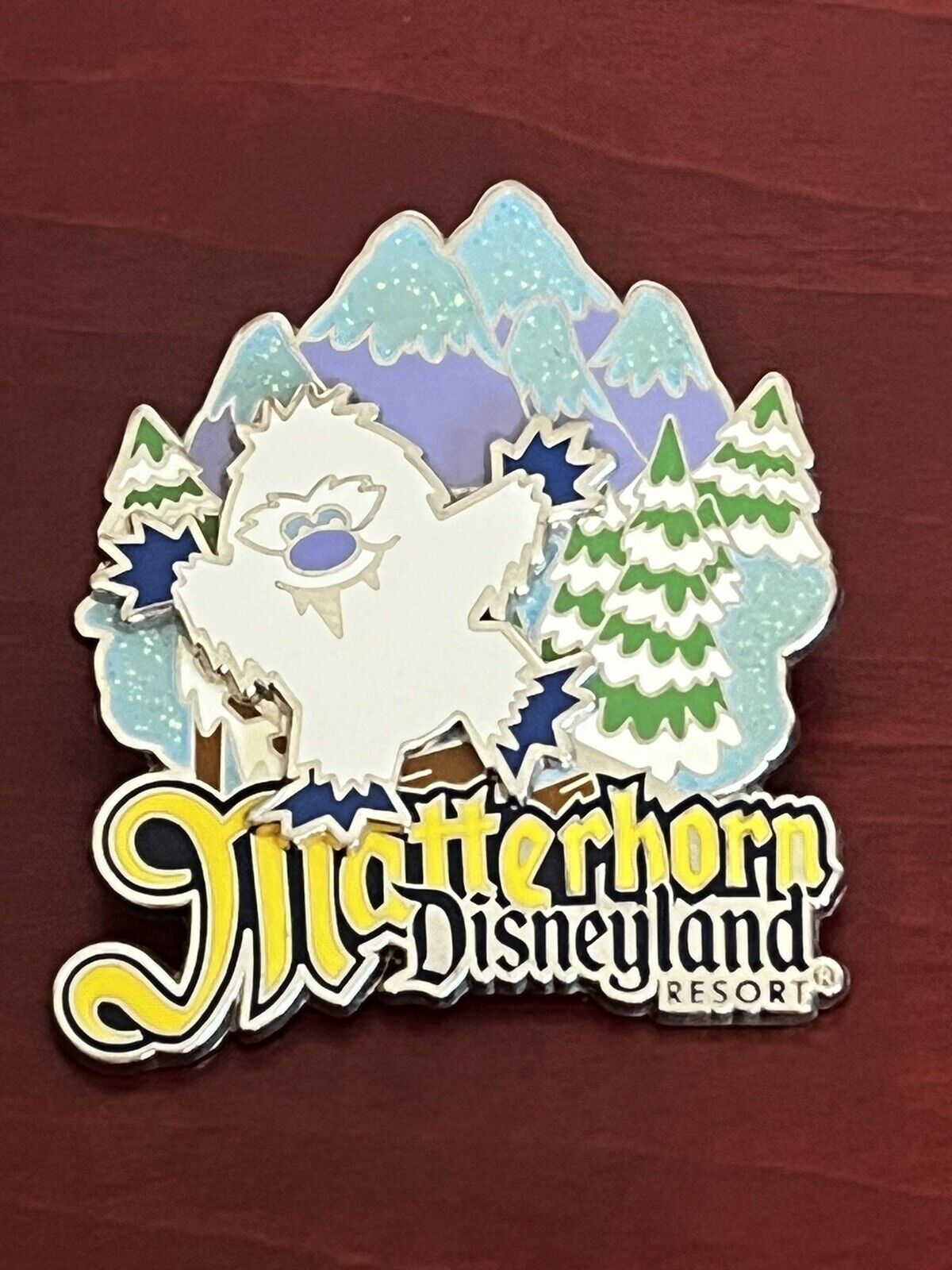 Disney 2008 Matterhorn Yeti Slider Fantasyland Disneyland Official Trading Pin