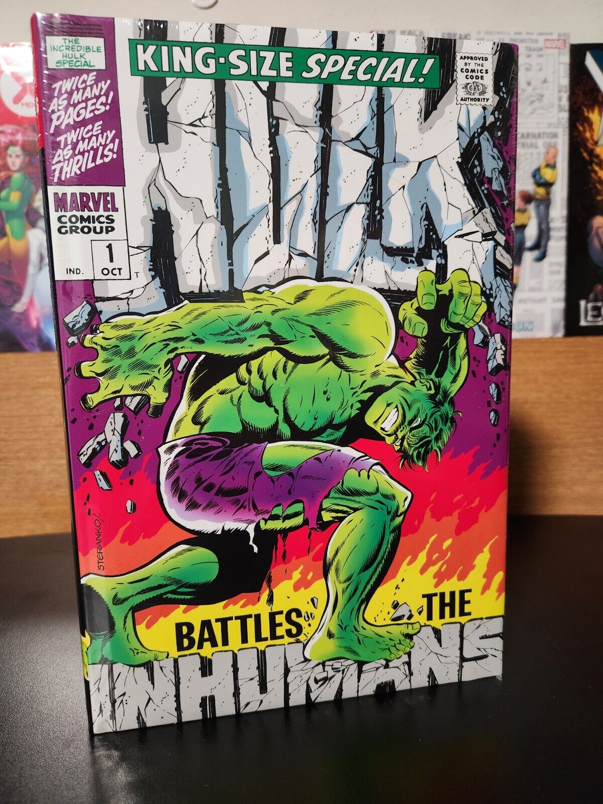 *NEW & SEALED* Incredible Hulk Omnibus Vol. 2 Steranko DM Variant Marvel Comics