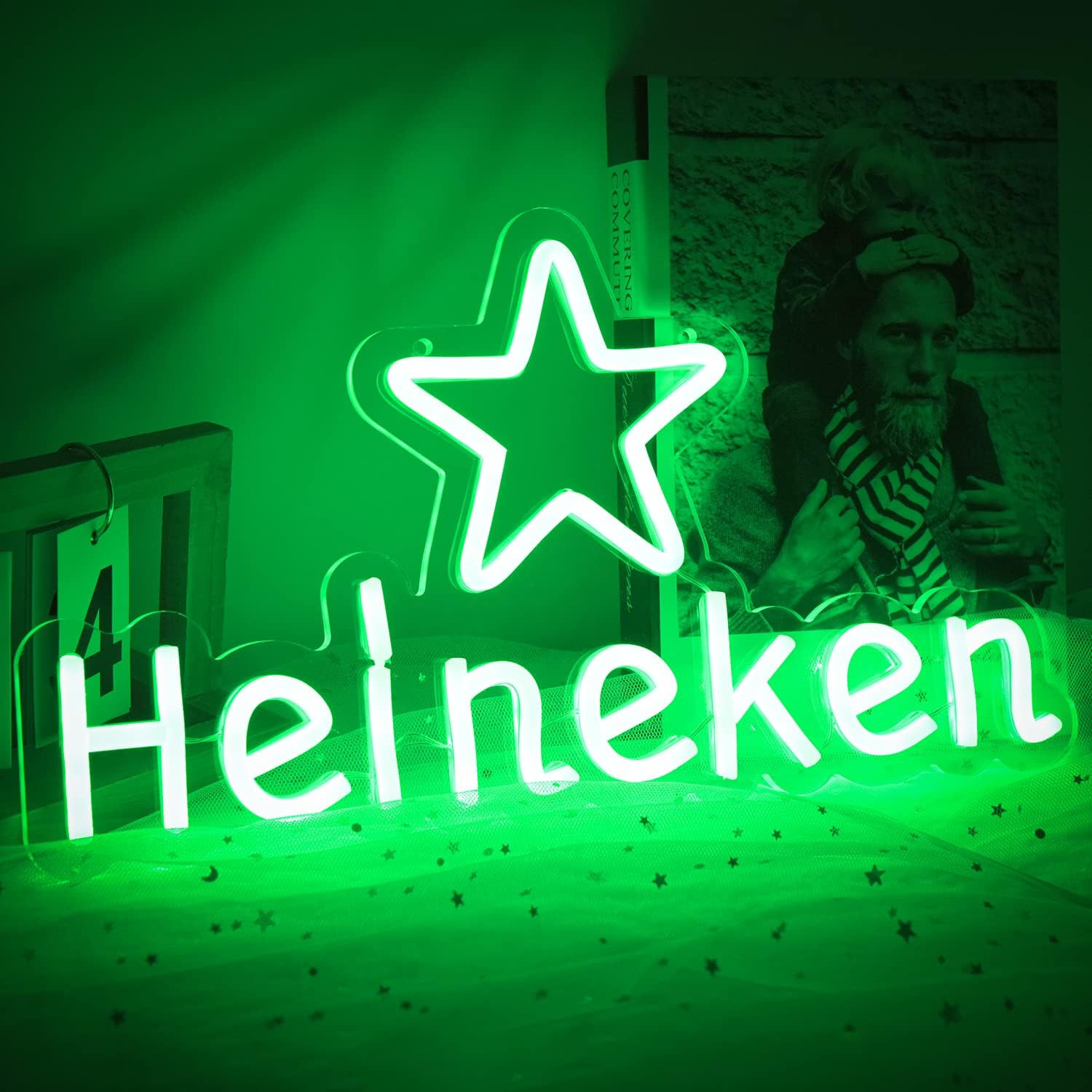  Heineken Bar LED Neon Beer Sign Home Decor Garage Shop Pub Bistro Party ManCave