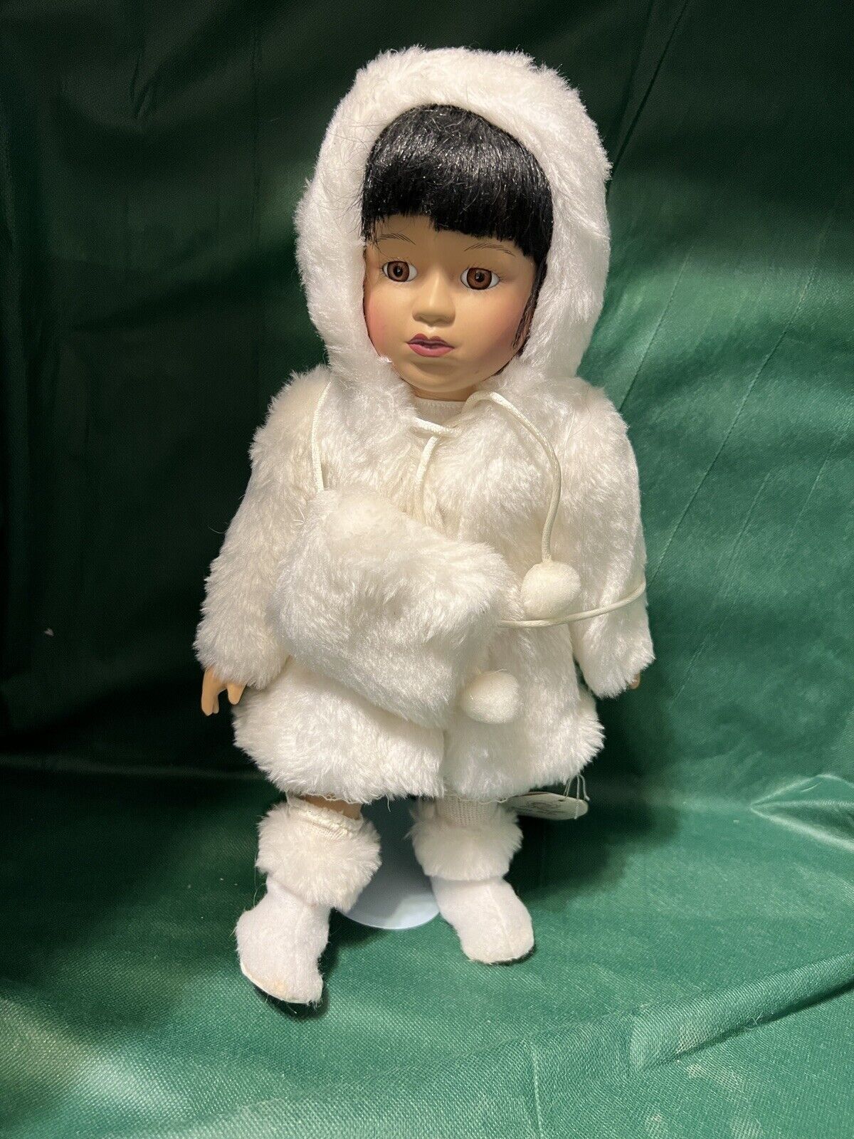 Vintage Snow baby Figurine. New with Tag. Perfect for Holiday or everyday decor