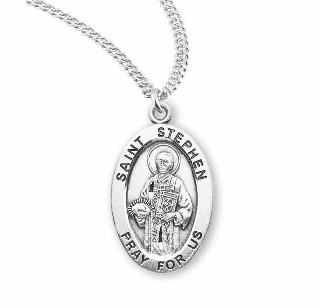 St. Stephen Sterling Silver Necklace 
