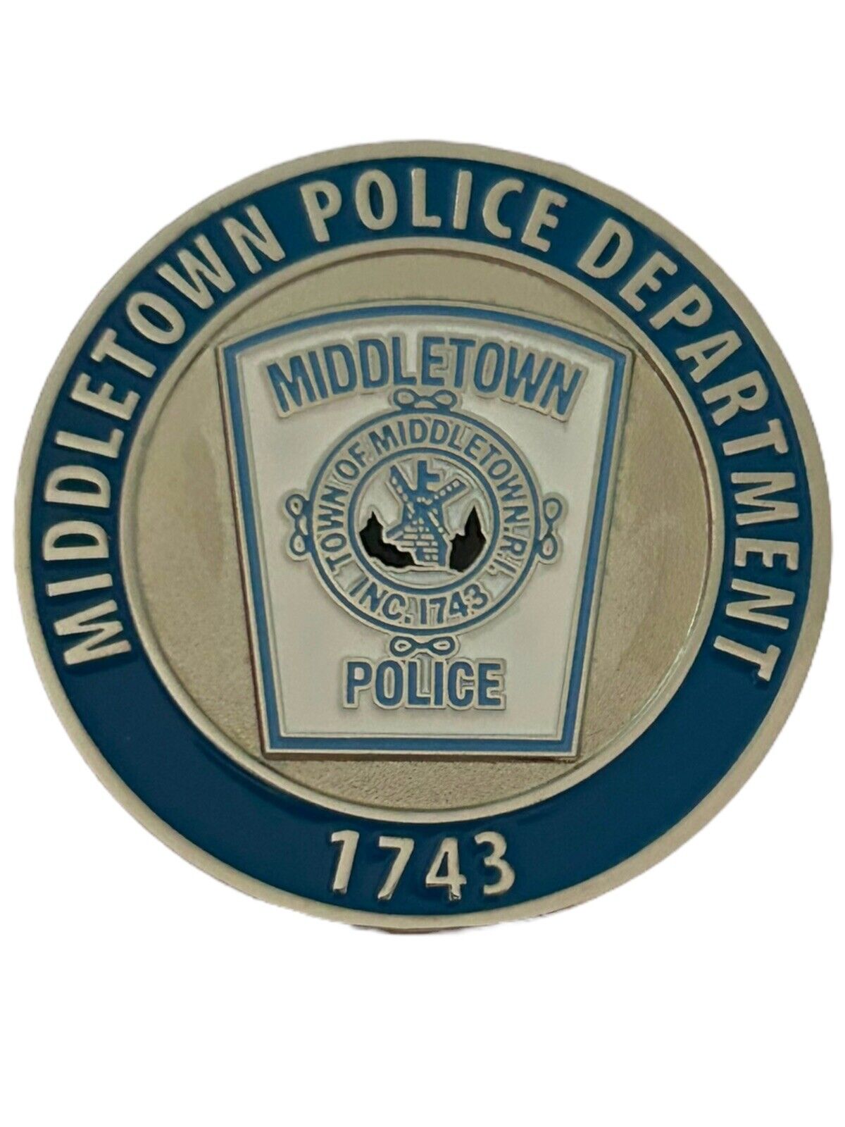 Town of Middletown Police Department (Rhode Island) FOP Lodge 21 Challenge Coin