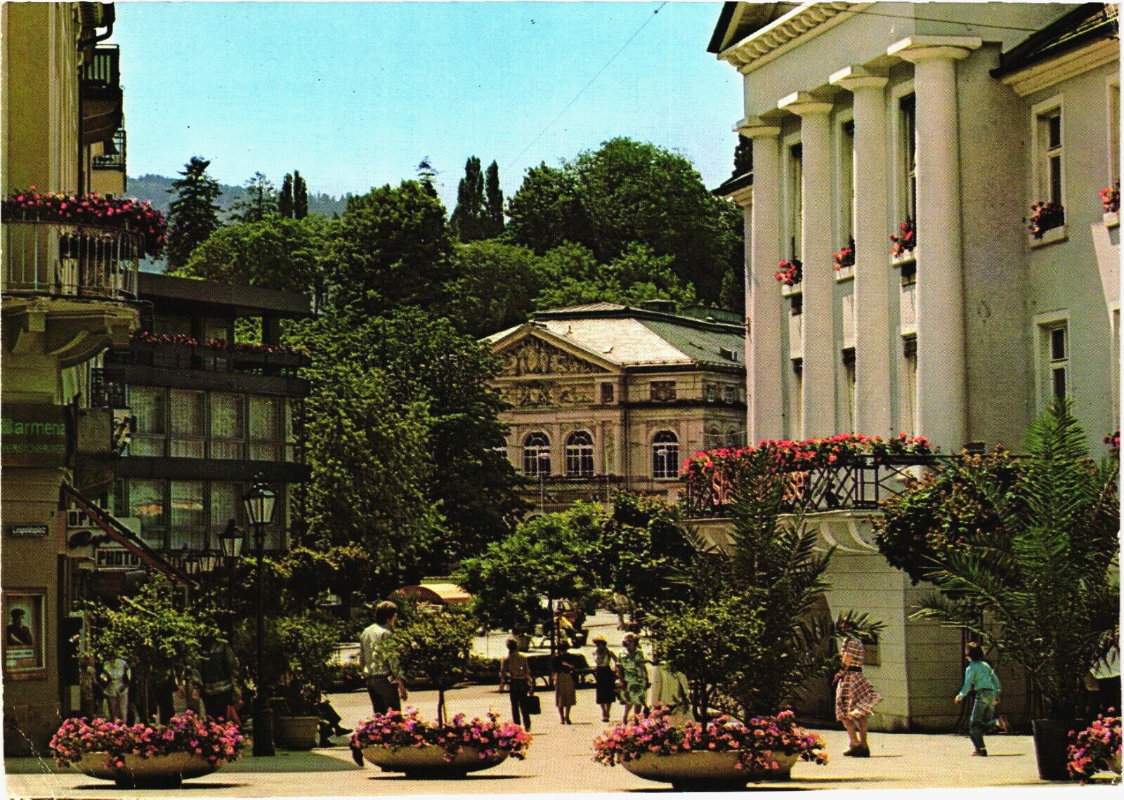 Postcard:  Sophienstrasse, Baden-Baden, 1981 --- Baden-Württemberg, Germany