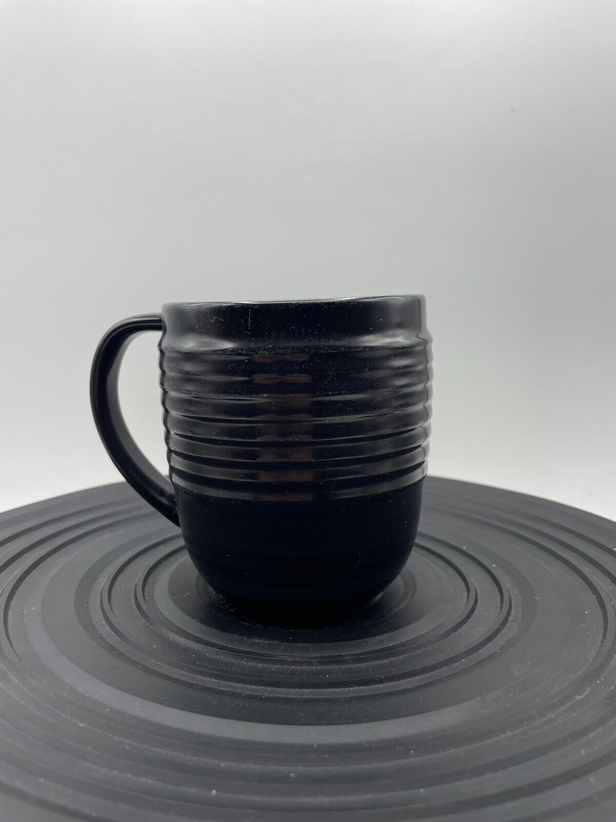 Bosco Ware Stoneware Mug Coffee Cup Black Beehive with Black Interior