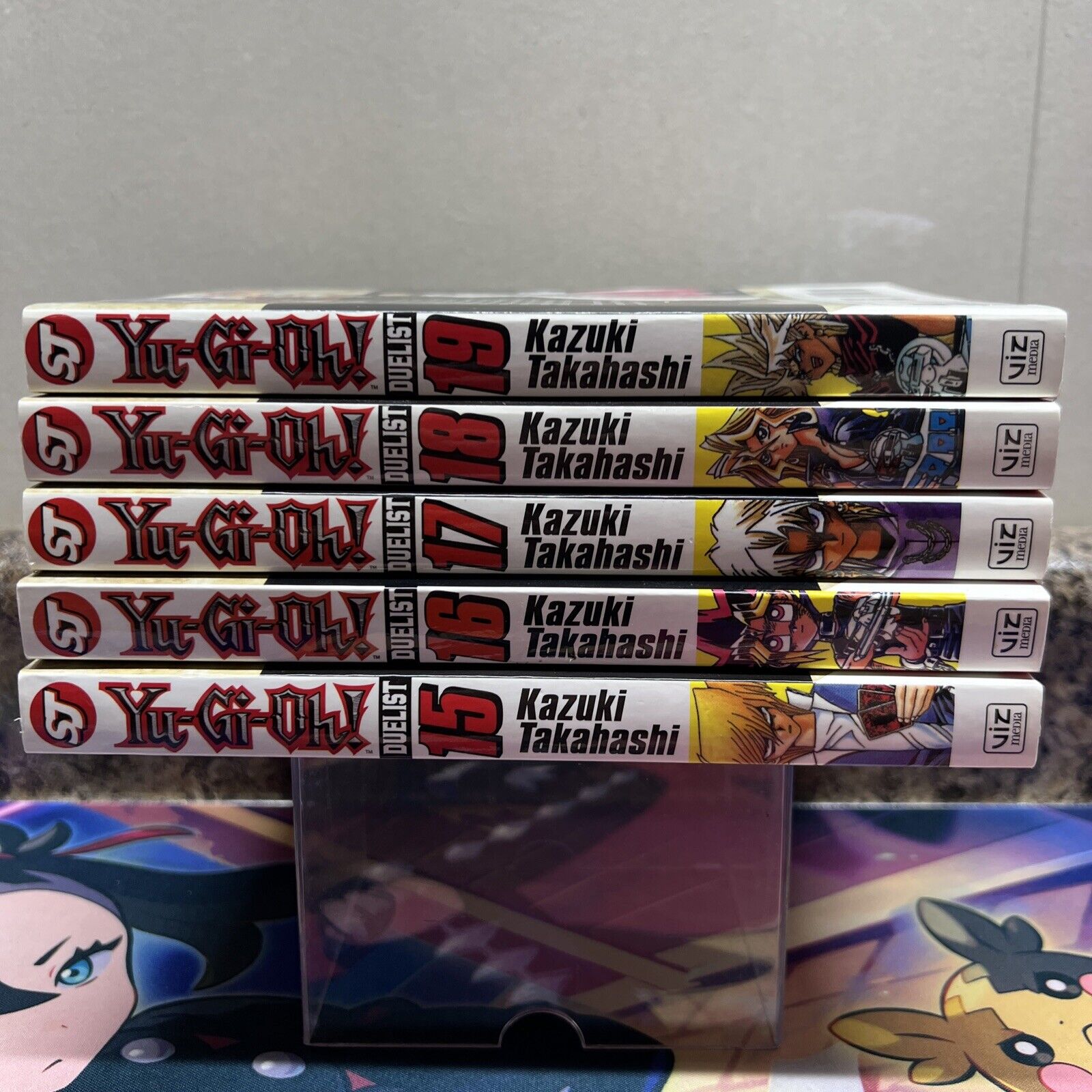 Yu-Gi-Oh Duelist Manga Vol 15-19 2005, Shonen Jump Takahashi First Printing #ML
