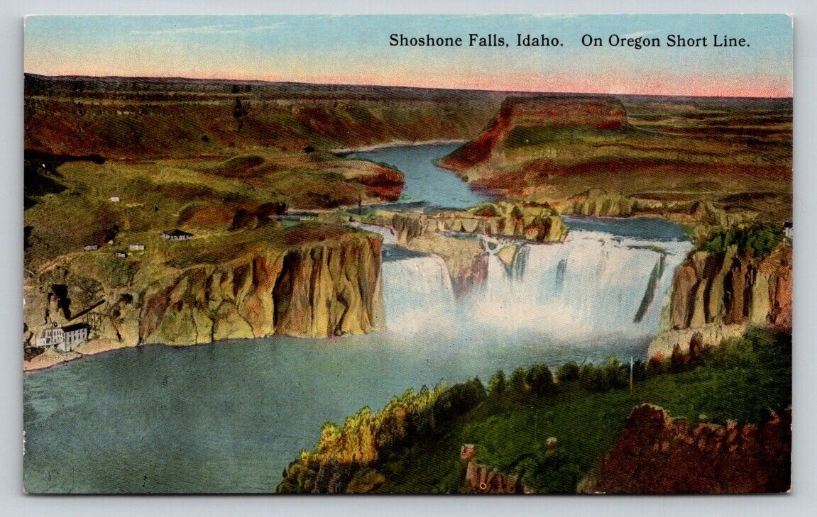c1920 Shoshone Falls Idaho Oregon Short Line P422A