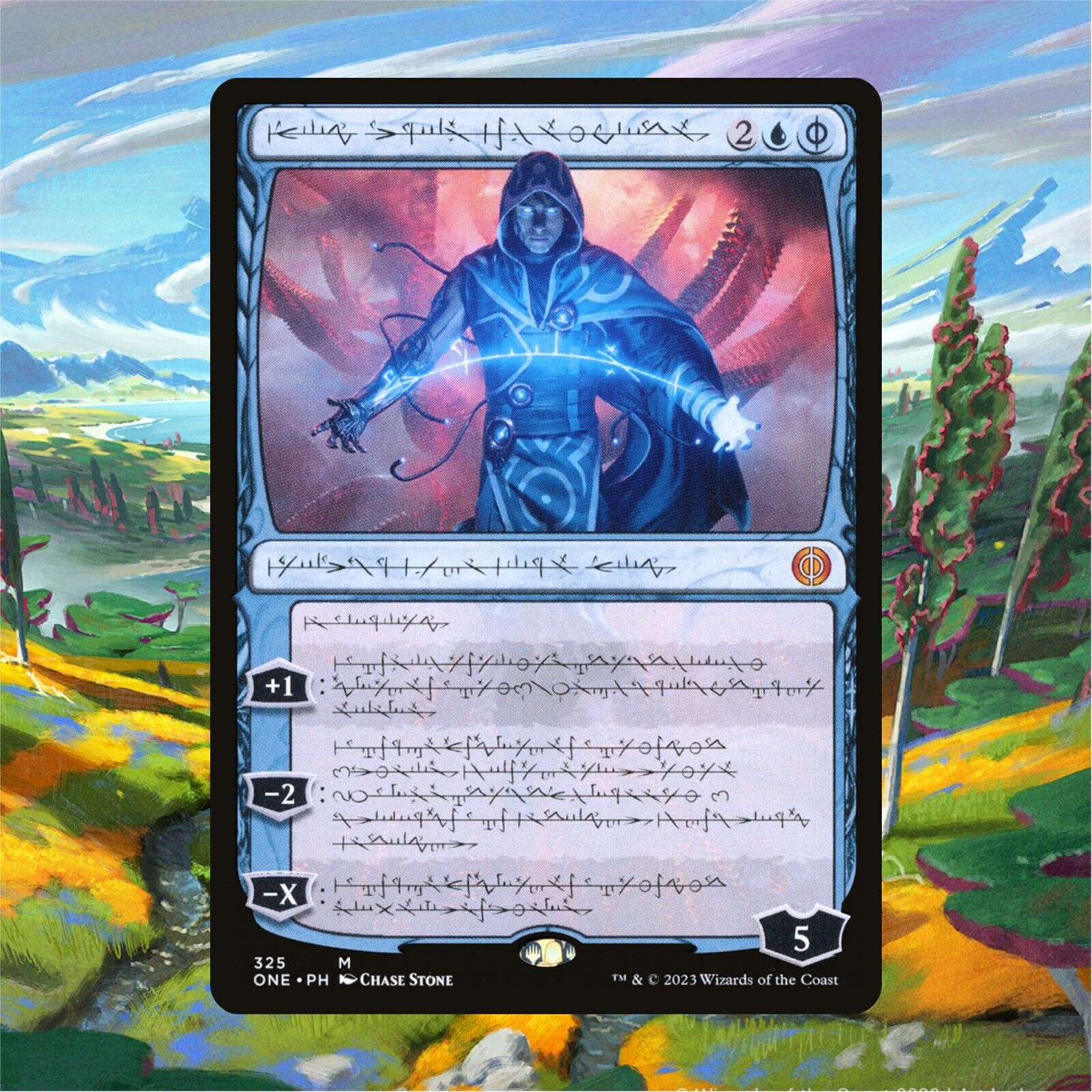 [MTG] [MAGIC]  JACE, THE PERFECTED MIND [PHYREXIAN TEXT] - ONE [NM]