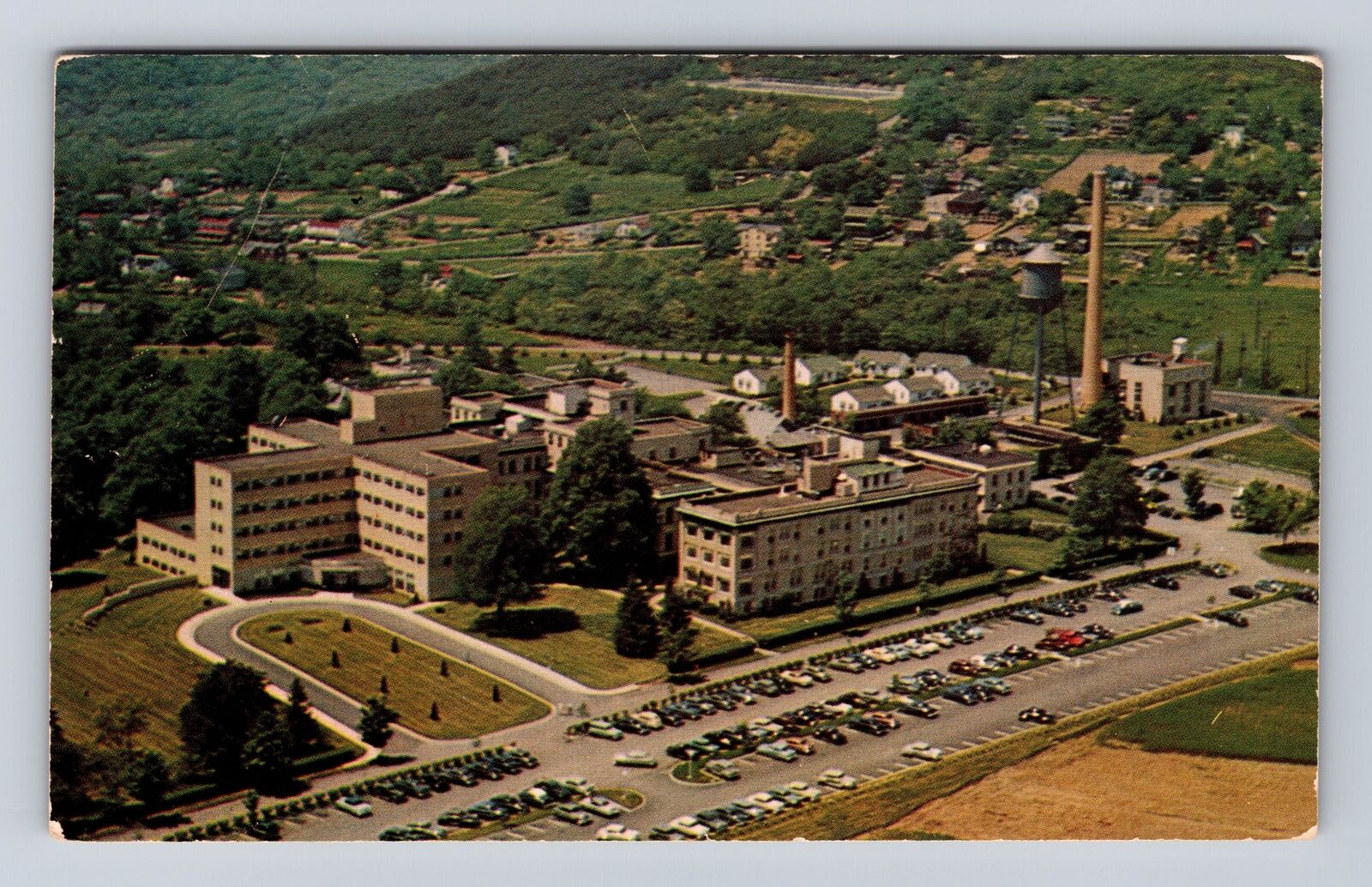 Danville PA-Pennsylvania, Foss Clinic, Geisinger Mem Hospital Vintage Postcard