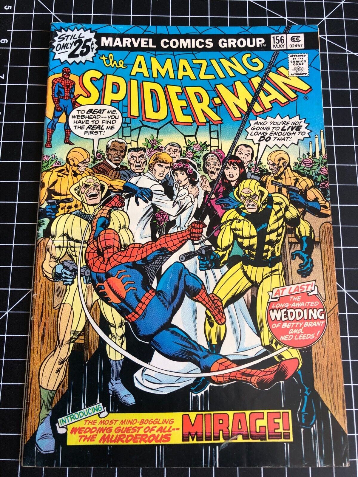 Amazing Spider-man #156 - MVS Included - Marvel 1976 - (VF) - 0x1177