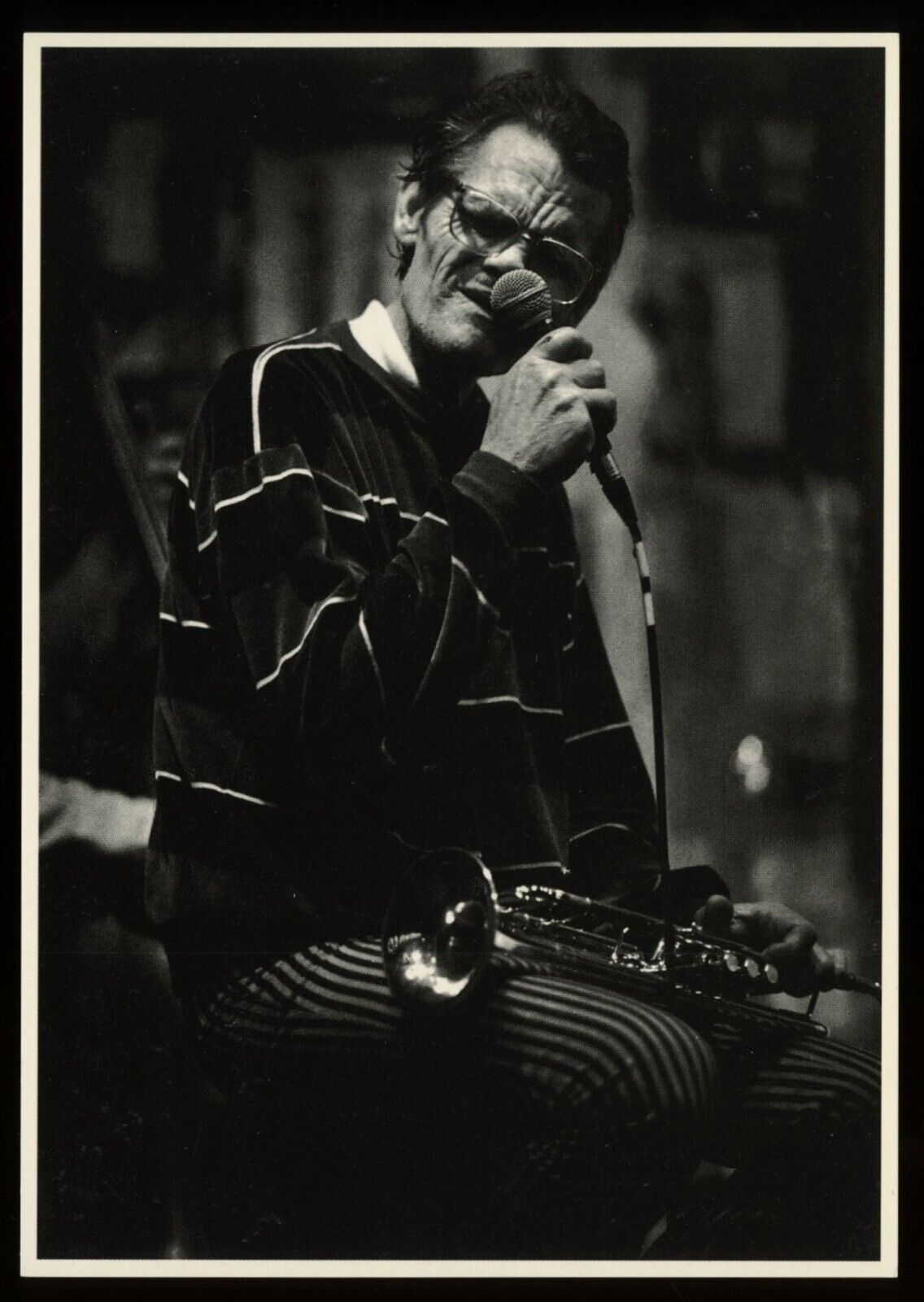 Chet Baker   Jazz  Music Postcard