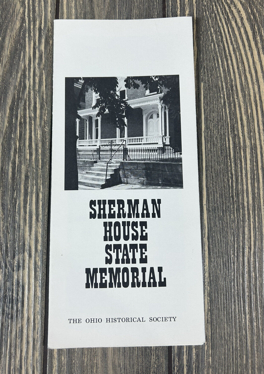 Vintage Sherman House State Memorial The Ohio Historical Society Pamphlet