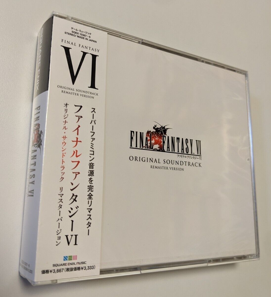M Cd Game Music Final Fantasy Vi Original Sound Track Remaster Version 3Cd