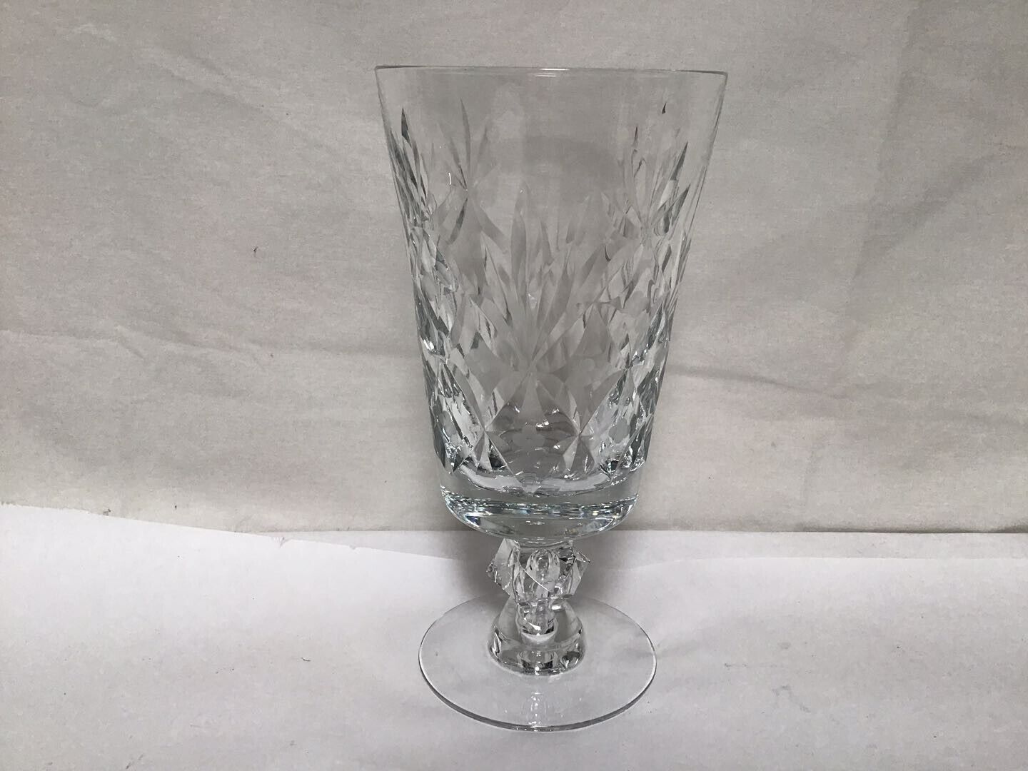 FF67 Vintage Antique Classic Deauville Crystal Clear Blown Ice Tea Glass