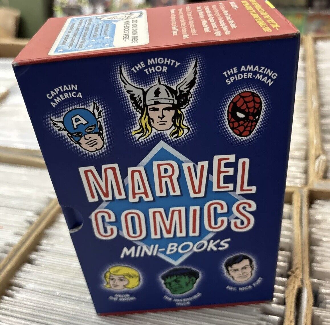 Marvel Entertainment Marvel Comics Mini-Books (HC 2020) Reprint of Gumball Books
