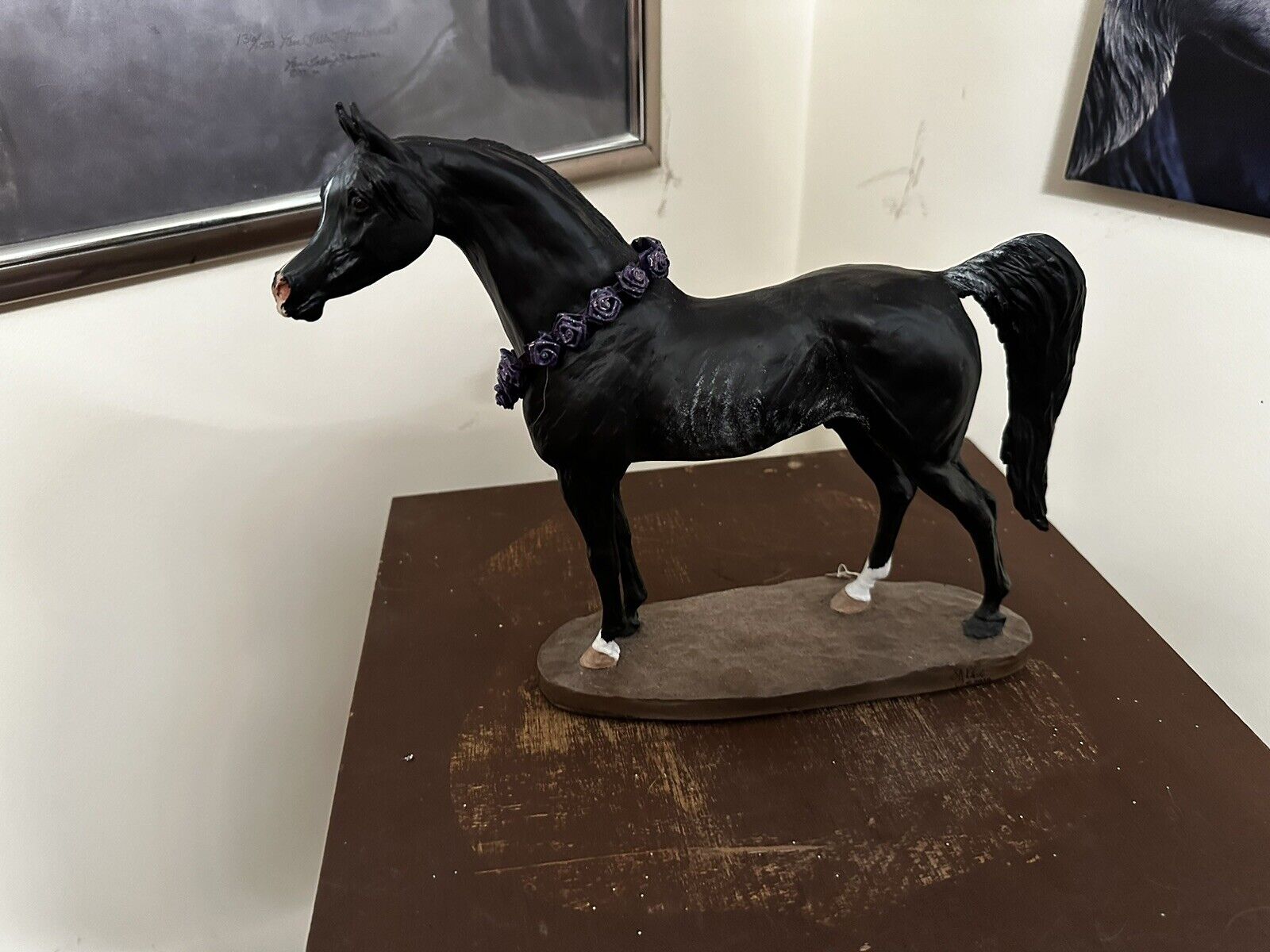 CM Artist Resin Arabian Horse “Mirage” By Sheri Rhodes