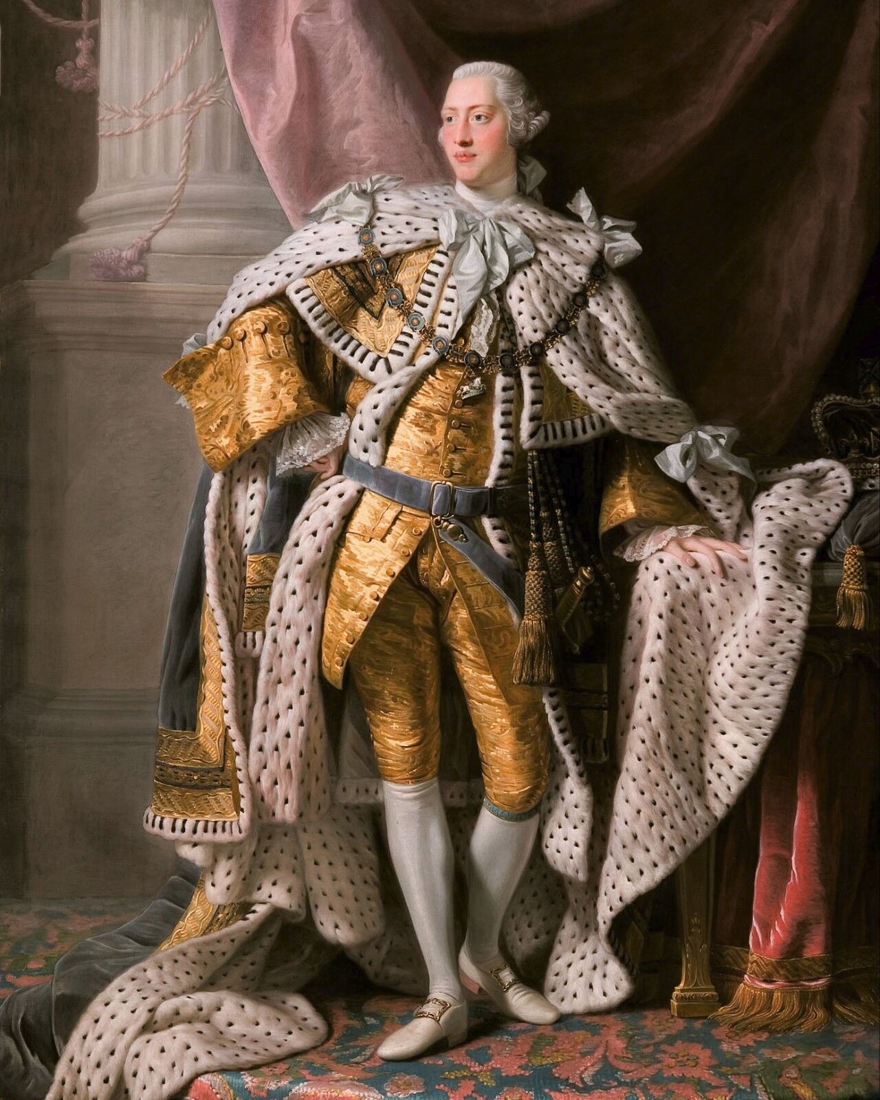 KING GEORGE III OF THE UNITED KINGDOM Glossy 8x10 Photo Great Britain Poster 