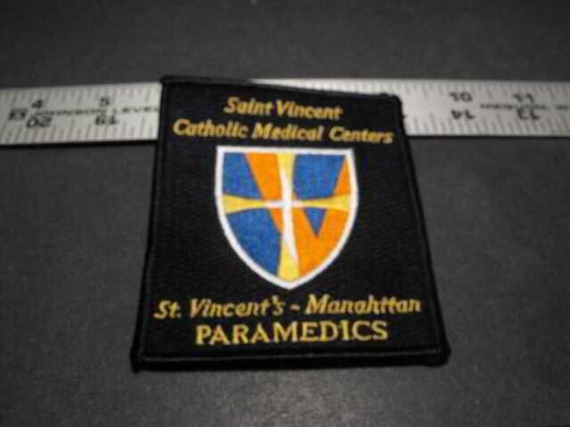 St. Vincent's Catholic Medical Center Manhattan NY Paramedics Lot of 54 Patches