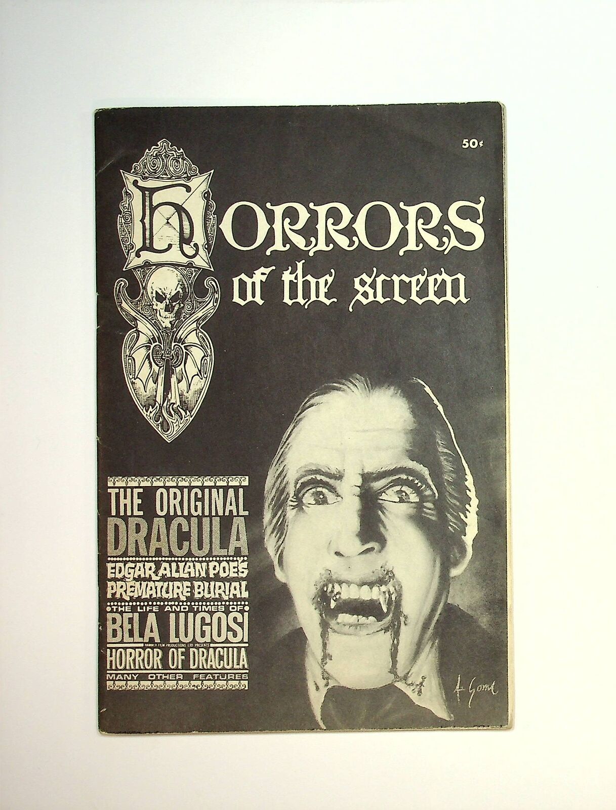 Horrors of the Screen #2 VG+ 4.5 1963