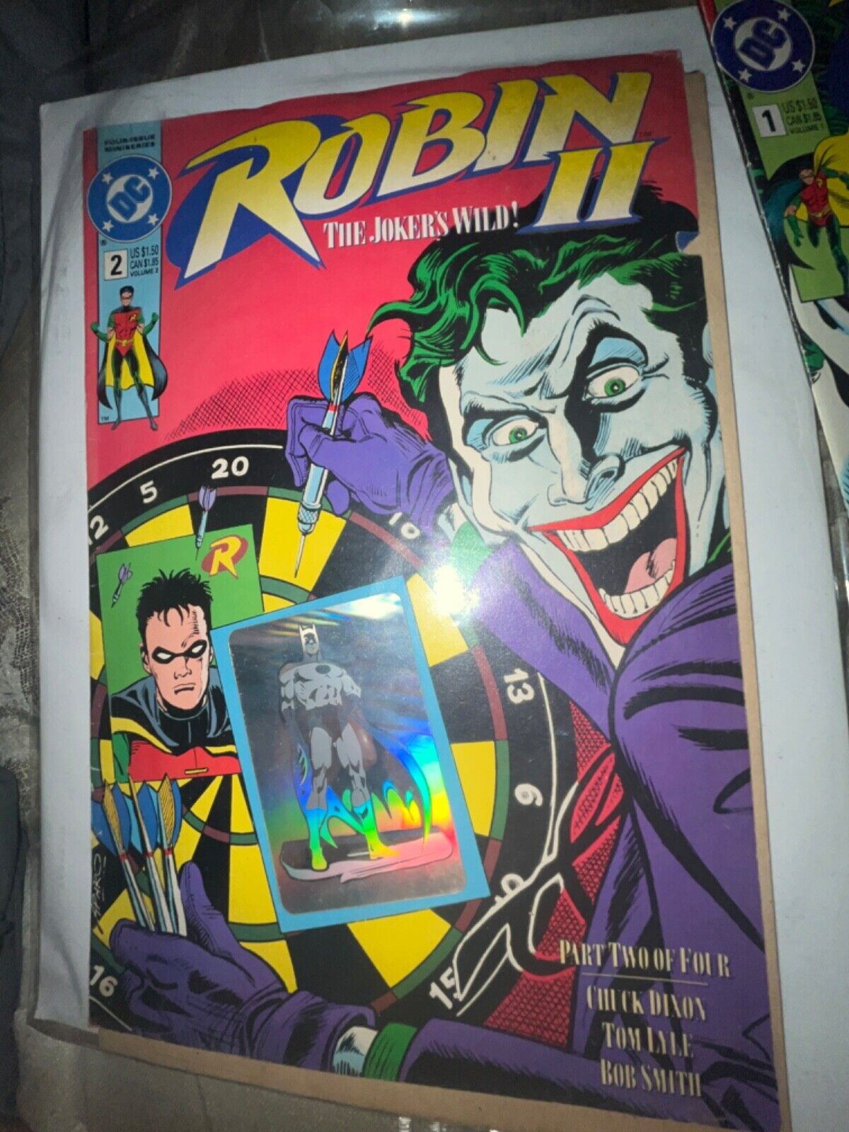Robin 2 The Joker\'s Wild #2C Lyle Yellow Title Variant  Dc Vf Very Fine 8.0