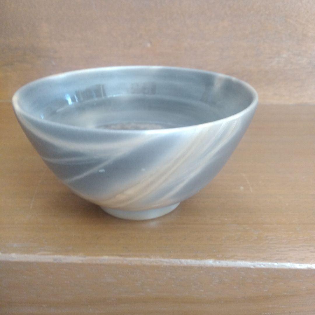 Bizen Tea Bowl Blue from Japan