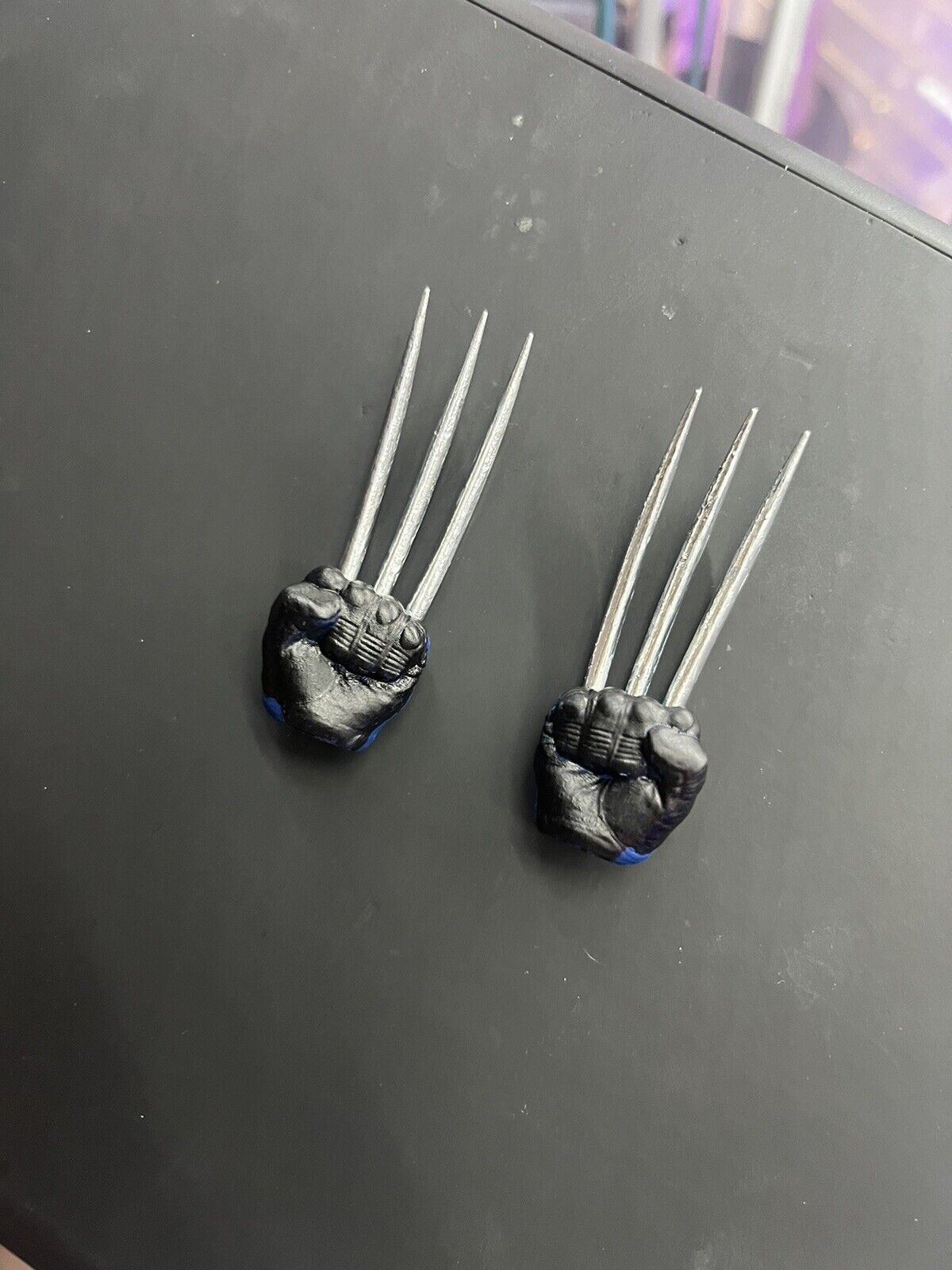 Custom Wolverine Claws 1/6 Scale Hot Toys Sideshow