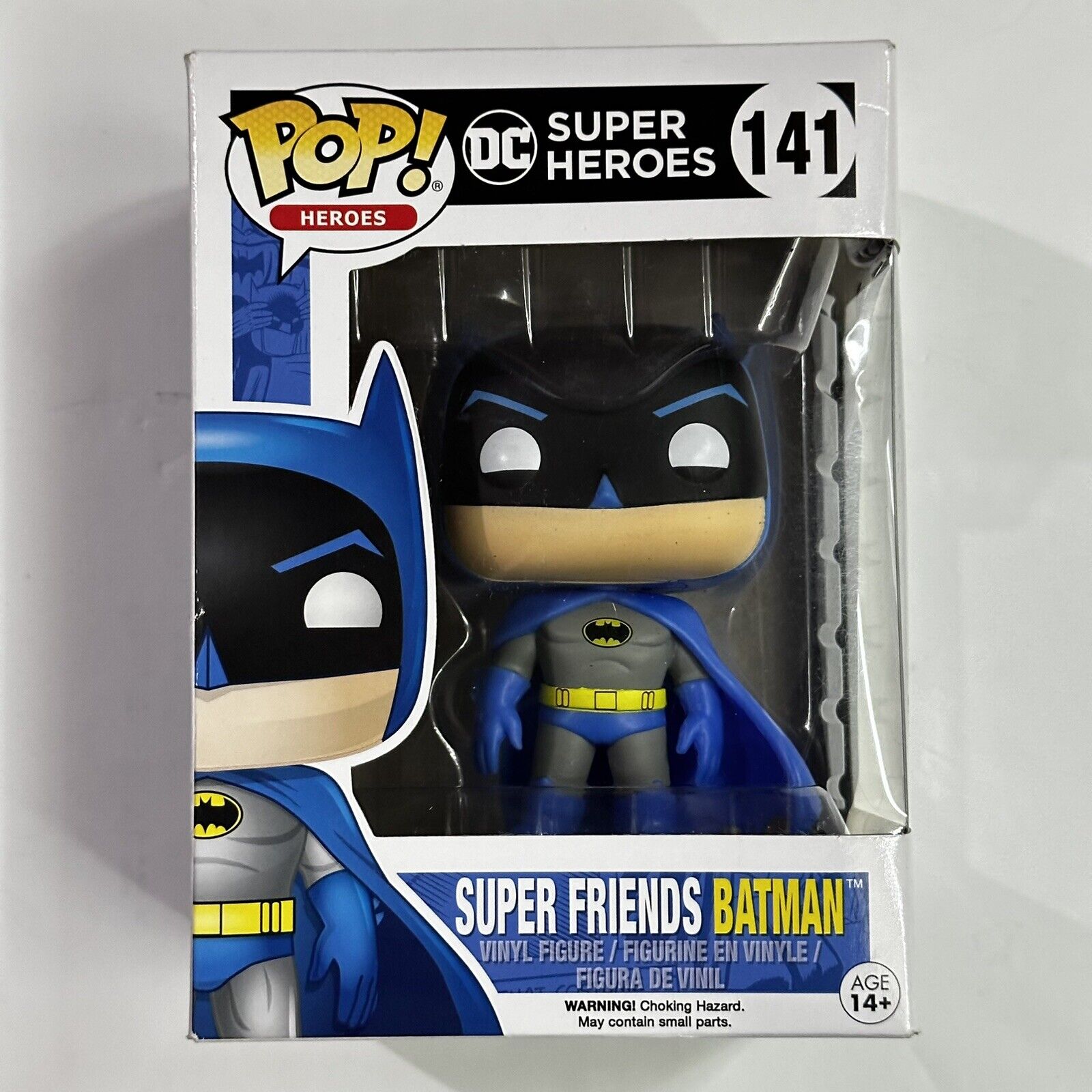 Funko Pop Heroes DC Super Heroes Super Friends Batman #141 Vaulted