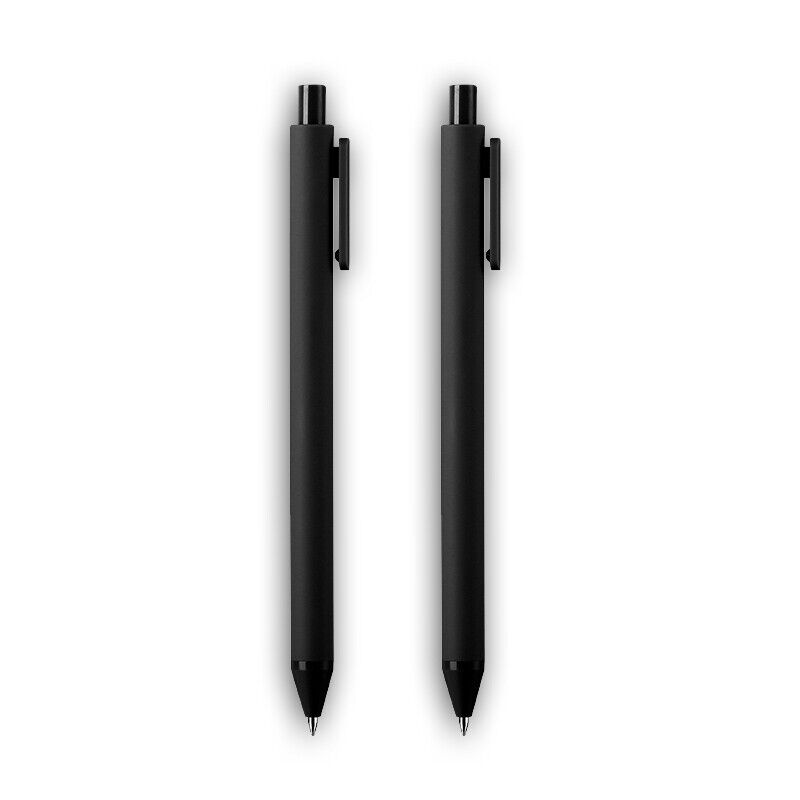 KACO Gel Pen 0.5mm Black White Color Ink Refills ABS Plastic Smoothly Write