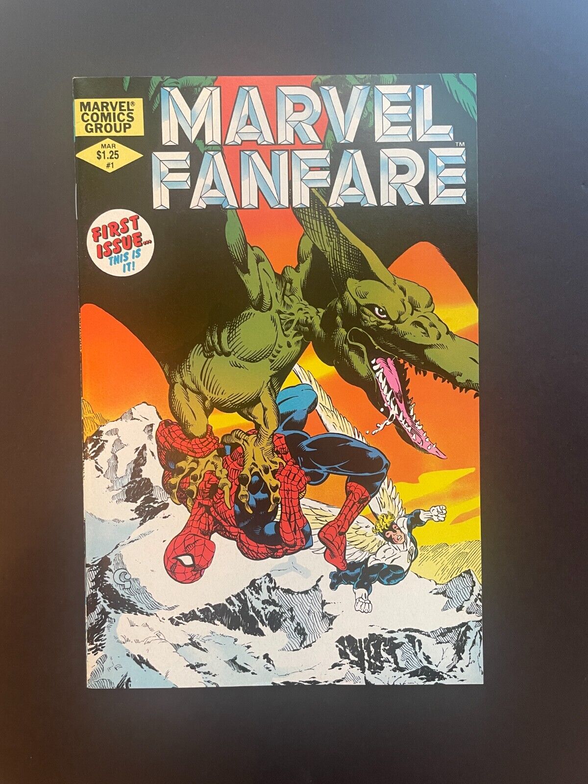 Marvel Fanfare #1 NM 9.4 Marvel Spider-Man Chris Claremont JB1