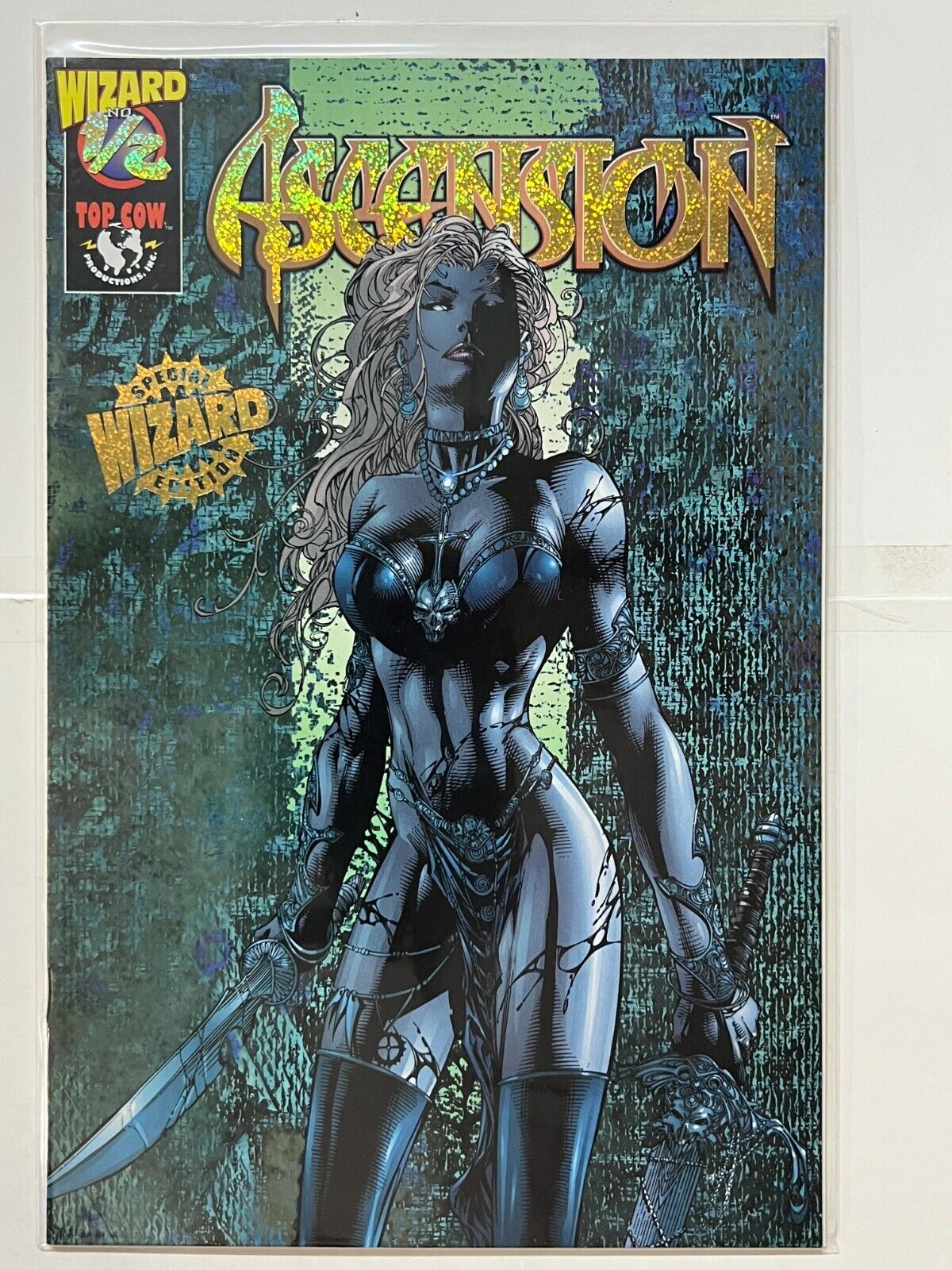 Ascension Wizard Gold Flake Special Edition #1/2 May 1998 With COA | Combined Sh