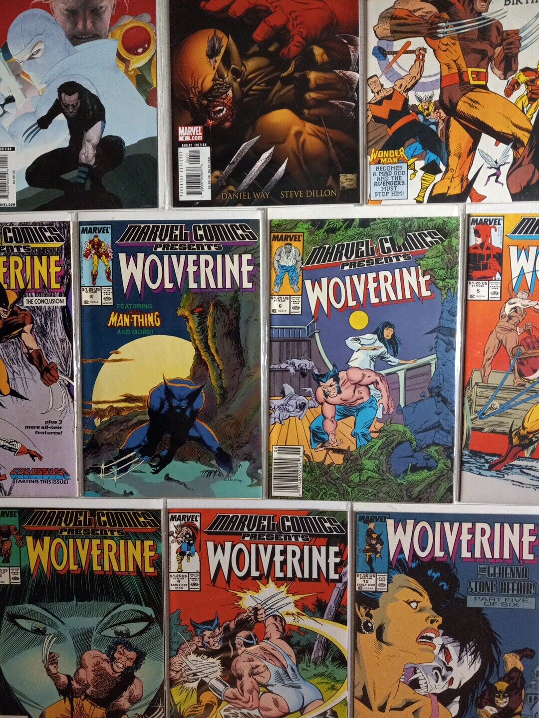 Copper Age Wolverine Comic Book Lot