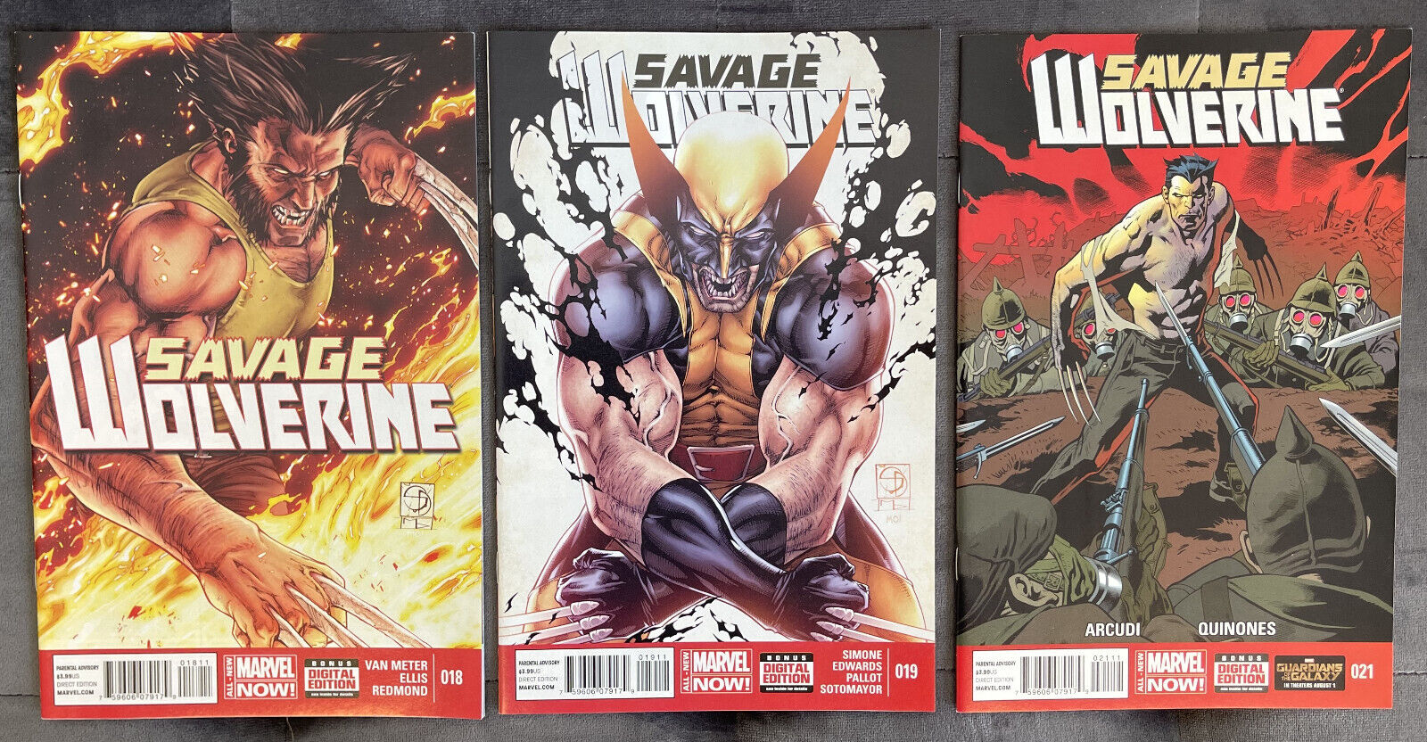 Savage Wolverine Grab Bag: #18, 19 and 21 (Marvel, 2014)