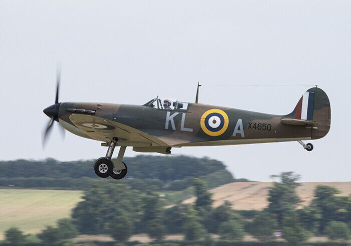 Spitfire MK1a X4650  take off Duxford canvas prints various sizes free delivery 