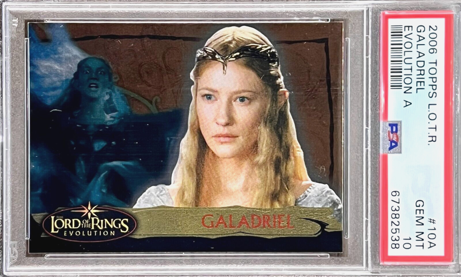 2006 Topps Lord of the Rings Galadriel #10A PSA 10 GEM MINT (RARE: Population 1)